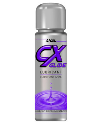 Lubrifiant anal à base d'eau 100 ML CX GLIDE 